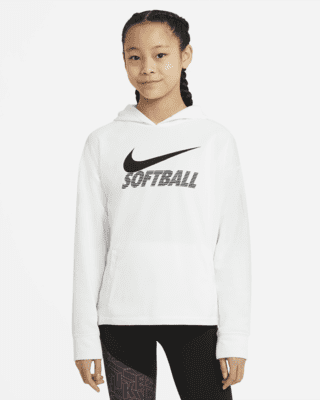 Nike Therma Big Kids Girls Softball Hoodie. Nike